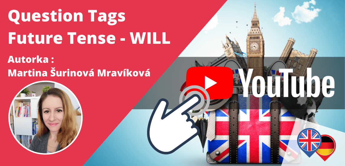 Question Tags - Future Tense - WILL v angličtine